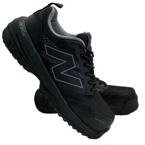 New Balance quick shift safety toe Black Gray women’s size 8.5 wide NEW